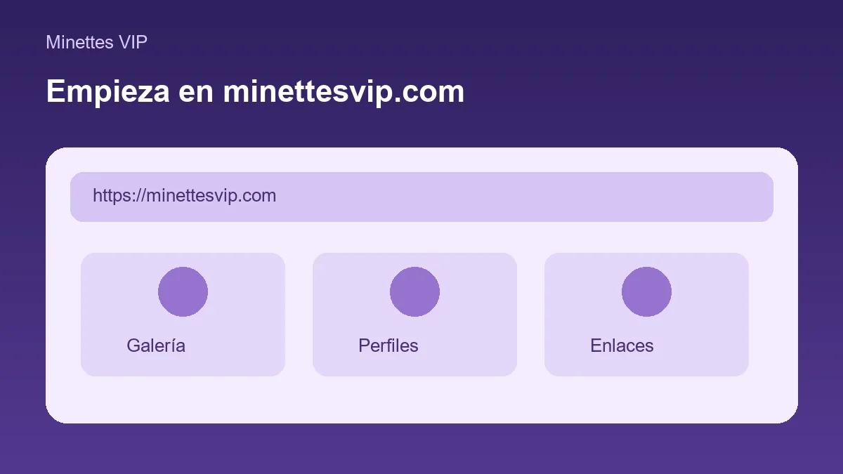 Perfiles oficiales de Minettes VIP: comprueba los enlaces