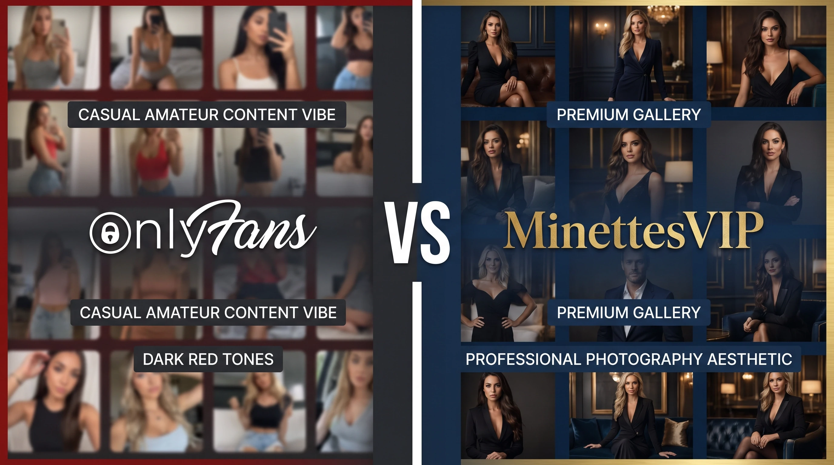 Minettes VIP vs OnlyFans: contenido latino en 2026